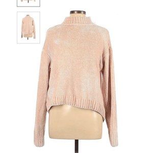 SANCTUARY Pale Pink Soft Sweater Sz L
